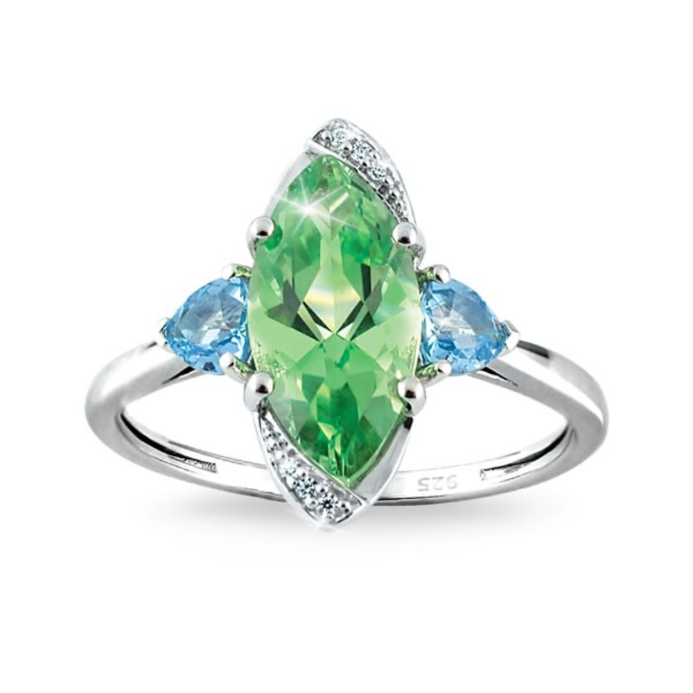 Green Envy Ring size 5